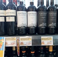 BILLA вино Castillo Clavijo июль 2021