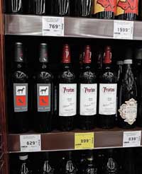 Красное и Белое вино Protos Roble