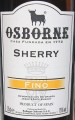 Херес Osborne Fino Sherry