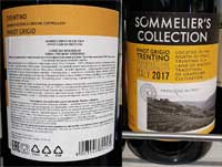 Пятерочка Sommeliers Collection Pinot Grigio Trentino