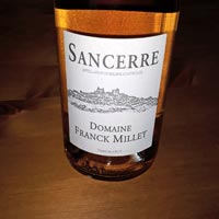 этикетка Domaine Franck Millet Sancerre Rose