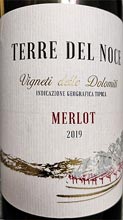 Dolomiti Terre Del Noce Merlot 2019