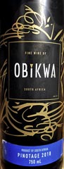 Обзоры от Виноголика Obikwa Pinotage 2018