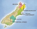 Новая Зеландия Южный остров винодельческие регионы