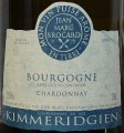 Bourgogne Chardonnay Kimmeridgien этикетка