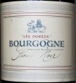 Les Dorees Bourgogne Pinot Noir J.L.Quinson 2008 этикетка
