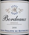 Bordeaux Rouge Baron Philippe de Rothschild этикетка