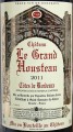 Chateau le Grand Housteau этикетка