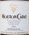 Mouton Cadet Rouge Bordeaux этикетка