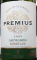 Premius Sauvignon Bordeaux этикетка