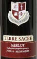 Terre Sacre Merlot Puglia этикетка