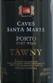 Caves Santa Marta Tawny Porto этикетка