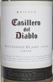 Casillero del Diablo Sauvignon Blanc Reserva этикетка