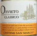 Cantine San Marco Orvieto Classico этикетка
