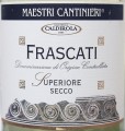 Maestri Cantinieri Frascati Superiore этикетка